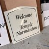 Aluminium Signs (Shape Cut)