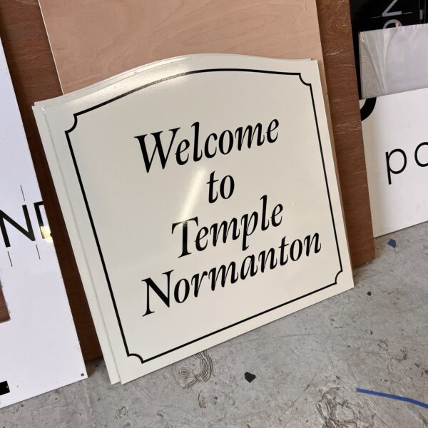 Aluminium Signs (Shape Cut)
